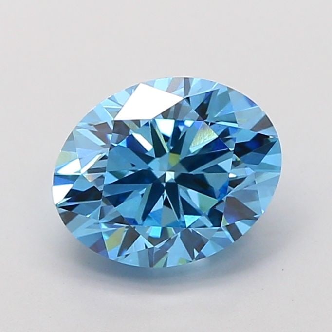 Loose Diamond - OVAL 3.07ct Fancy Vivid Blue VVS2: Loose Diamond - OVAL 3.07ct Fancy Vivid Blue VVS2 Source: This is a real non-mined Diamond that has been grown in a lab Shape: OVAL Carats: 3.07 Color: Fancy Vivid Blue Certification: IGI Video: