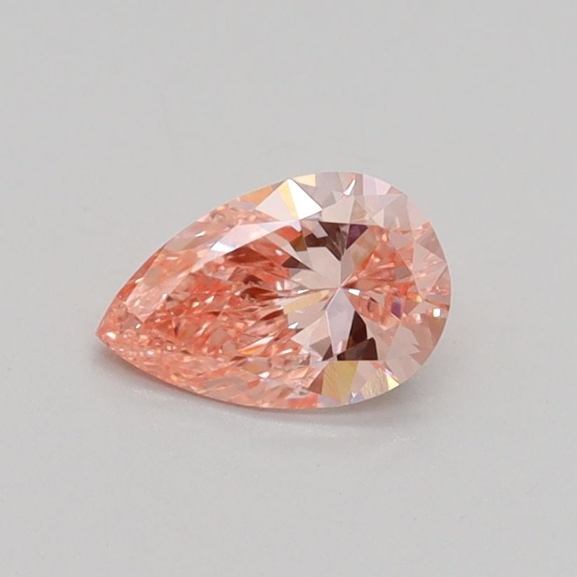 Loose Diamond - PEAR 0.5ct Fancy Intense Pink SI1: Loose Diamond - PEAR 0.5ct Fancy Intense Pink SI1 Source: This is a real non-mined Diamond that has been grown in a lab Shape: PEAR Carats: 0.5 Color: Fancy Intense Pink Certification: IGI Video:
