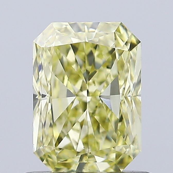 Loose Diamond - RADIANT 1.01ct Fancy Yellow VS1: Loose Diamond - RADIANT 1.01ct Fancy Yellow VS1 Source: This is a real non-mined Diamond that has been grown in a lab Shape: RADIANT Carats: 1.01 Color: Fancy Yellow Certification: IGI Video: