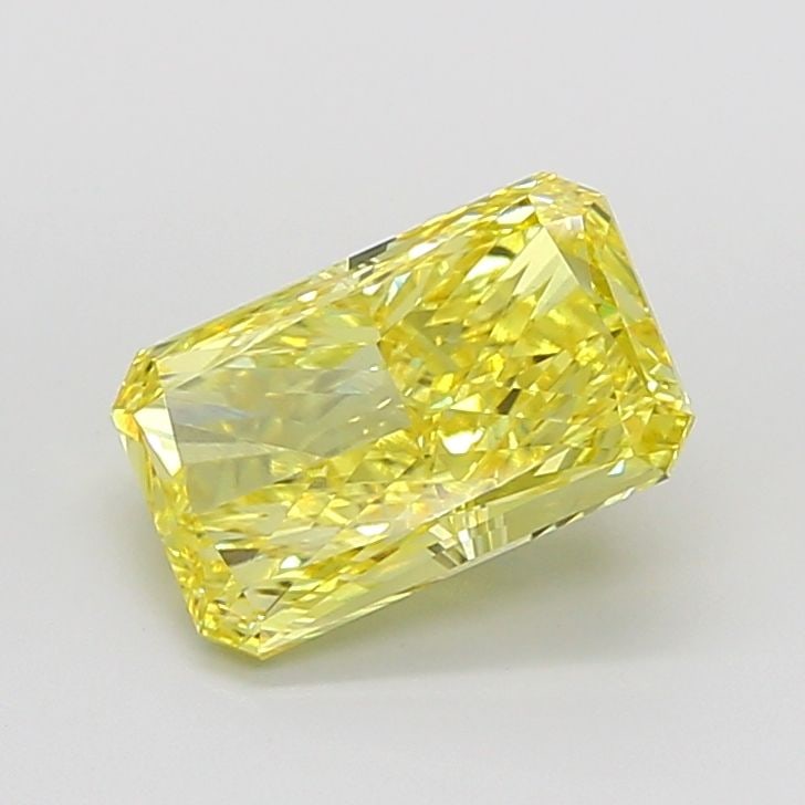 Loose Diamond - RADIANT 4.05ct Fancy Vivid Yellow VVS2: Loose Diamond - RADIANT 4.05ct Fancy Vivid Yellow VVS2 Source: This is a real non-mined Diamond that has been grown in a lab Shape: RADIANT Carats: 4.05 Color: Fancy Vivid Yellow Certification: IGI Vi