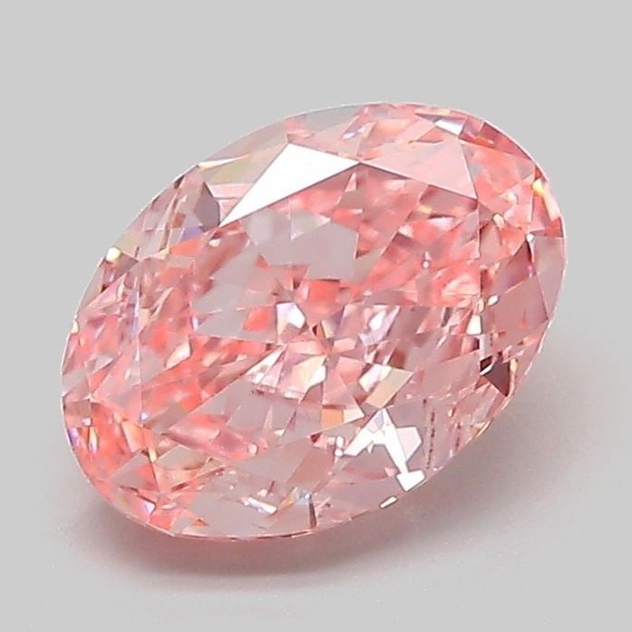 Loose Diamond - OVAL 1.62ct Fancy Vivid Pink VS1: Loose Diamond - OVAL 1.62ct Fancy Vivid Pink VS1 Source: This is a real non-mined Diamond that has been grown in a lab Shape: OVAL Carats: 1.62 Color: Fancy Vivid Pink Certification: IGI Video: