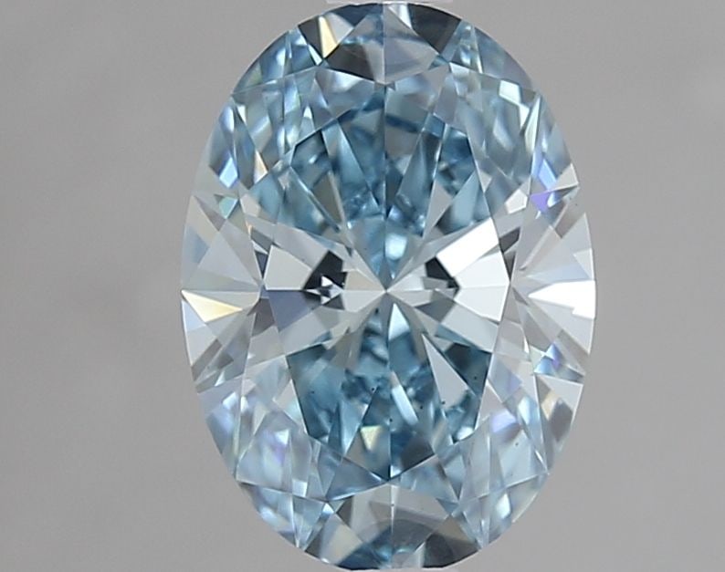Loose Diamond - OVAL 1.52ct Fancy Vivid Blue VS1: Loose Diamond - OVAL 1.52ct Fancy Vivid Blue VS1 Source: This is a real non-mined Diamond that has been grown in a lab Shape: OVAL Carats: 1.52 Color: Fancy Vivid Blue Certification: IGI Video: