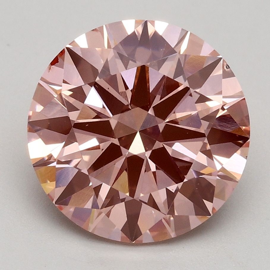 Loose Diamond - ROUND 2.75ct Fancy Intense Pink VS2: Loose Diamond - ROUND 2.75ct Fancy Intense Pink VS2 Source: This is a real non-mined Diamond that has been grown in a lab Shape: ROUND Carats: 2.75 Color: Fancy Intense Pink Certification: IGI Video: