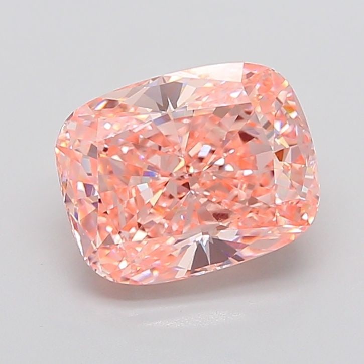 Loose Diamond - CUSHION MODIFIED 5.01ct Fancy Vivid Pink VS1: Loose Diamond - CUSHION MODIFIED 5.01ct Fancy Vivid Pink VS1 Source: This is a real non-mined Diamond that has been grown in a lab Shape: CUSHION MODIFIED Carats: 5.01 Color: Fancy Vivid Pink Certific