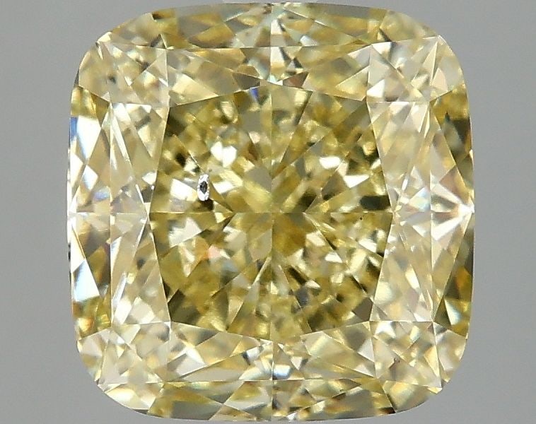 Loose Diamond - CUSHION MODIFIED 4.1ct Fancy Intense Yellow SI1 (1 of 1)