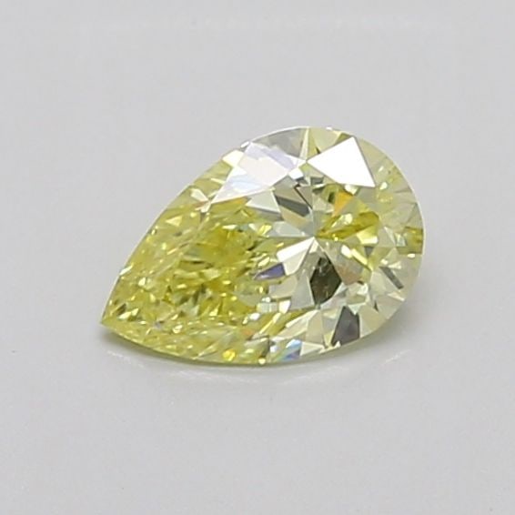 Loose Diamond - PEAR 0.65ct Fancy Intense Yellow VS1: Loose Diamond - PEAR 0.65ct Fancy Intense Yellow VS1 Source: This is a real non-mined Diamond that has been grown in a lab Shape: PEAR Carats: 0.65 Color: Fancy Intense Yellow Certification: IGI The D