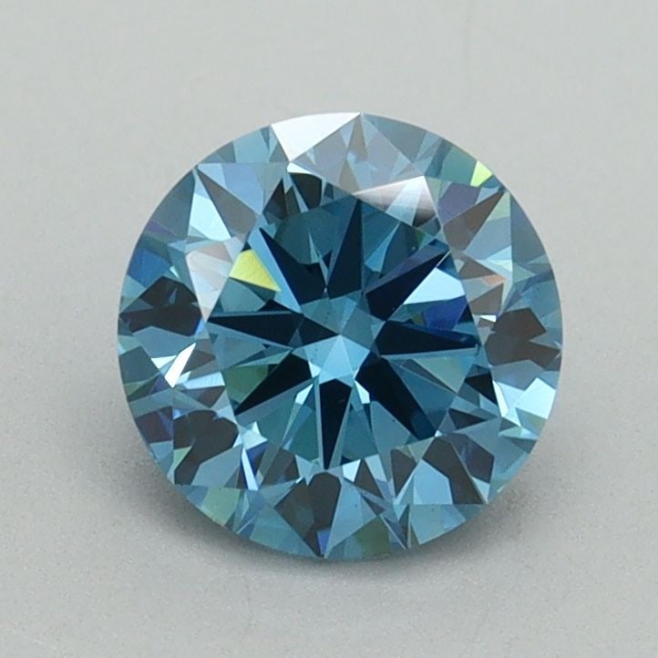 Loose Diamond - ROUND 1.07ct Fancy Vivid Blue VS1: Loose Diamond - ROUND 1.07ct Fancy Vivid Blue VS1 Source: This is a real non-mined Diamond that has been grown in a lab Shape: ROUND Carats: 1.07 Color: Fancy Vivid Blue Certification: IGI Video: