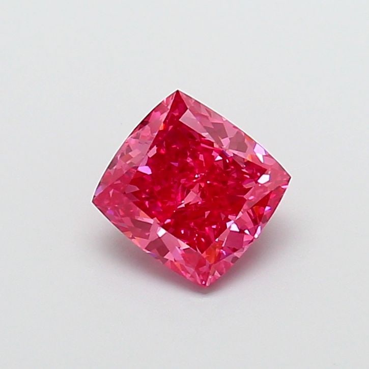 Loose Diamond - CUSHION MODIFIED 2.08ct Fancy Vivid Pink VS1: Loose Diamond - CUSHION MODIFIED 2.08ct Fancy Vivid Pink VS1 Source: This is a real non-mined Diamond that has been grown in a lab Shape: CUSHION MODIFIED Carats: 2.08 Color: Fancy Vivid Pink Certific