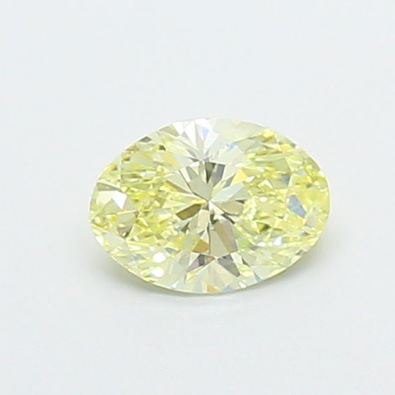 Loose Diamond - OVAL 0.51ct Fancy Light Yellow VS1: Loose Diamond - OVAL 0.51ct Fancy Light Yellow VS1 Source: This is a real non-mined Diamond that has been grown in a lab Shape: OVAL Carats: 0.51 Color: Fancy Light Yellow Certification: IGI The Diamo