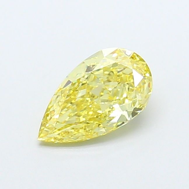 Loose Diamond - PEAR 1.03ct Fancy Intense Yellow VS1: Loose Diamond - PEAR 1.03ct Fancy Intense Yellow VS1 Source: This is a real non-mined Diamond that has been grown in a lab Shape: PEAR Carats: 1.03 Color: Fancy Intense Yellow Certification: IGI Video