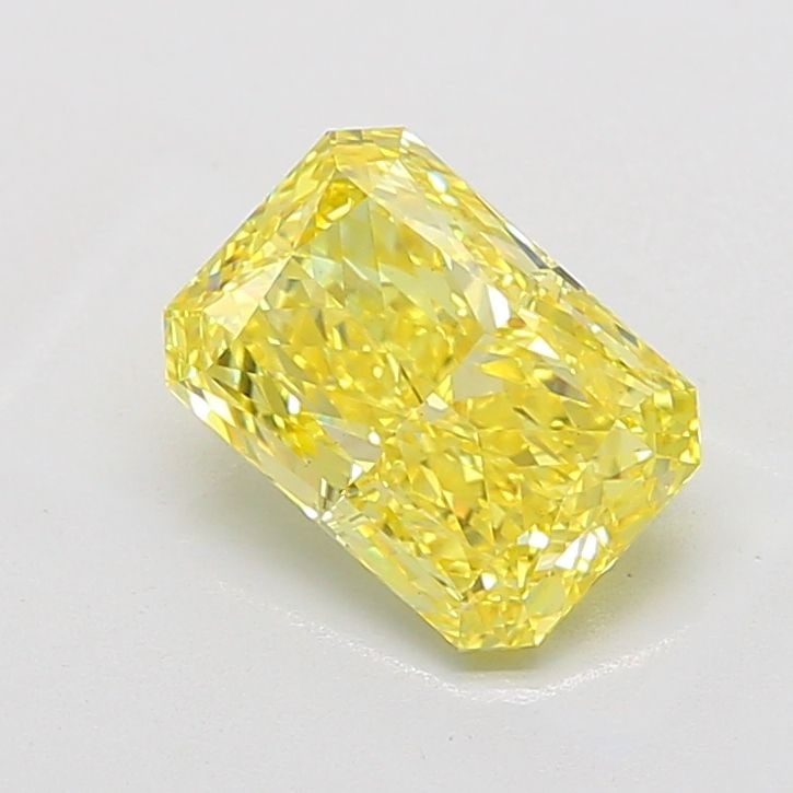 Loose Diamond - RADIANT 3.52ct Fancy Vivid Yellow VS1: Loose Diamond - RADIANT 3.52ct Fancy Vivid Yellow VS1 Source: This is a real non-mined Diamond that has been grown in a lab Shape: RADIANT Carats: 3.52 Color: Fancy Vivid Yellow Certification: IGI Vid
