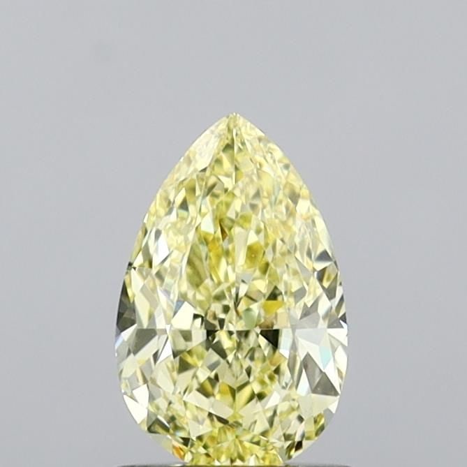 Loose Diamond - PEAR 0.91ct Fancy Intense Yellow VS1: Loose Diamond - PEAR 0.91ct Fancy Intense Yellow VS1 Source: This is a real non-mined Diamond that has been grown in a lab Shape: PEAR Carats: 0.91 Color: Fancy Intense Yellow Certification: IGI Video