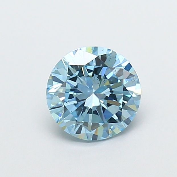 Loose Diamond - ROUND 0.99ct Fancy Vivid Blue SI1: Loose Diamond - ROUND 0.99ct Fancy Vivid Blue SI1 Source: This is a real non-mined Diamond that has been grown in a lab Shape: ROUND Carats: 0.99 Color: Fancy Vivid Blue Certification: IGI Video:
