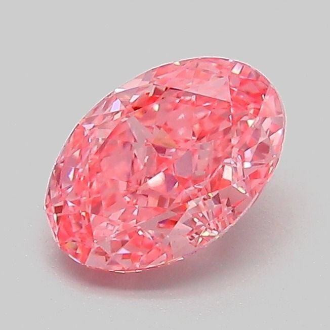 Loose Diamond - OVAL 1.08ct Fancy Vivid Pink VS1: Loose Diamond - OVAL 1.08ct Fancy Vivid Pink VS1 Source: This is a real non-mined Diamond that has been grown in a lab Shape: OVAL Carats: 1.08 Color: Fancy Vivid Pink Certification: IGI Video: