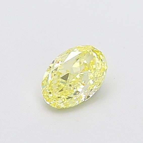 Loose Diamond - OVAL 0.61ct Fancy Yellow VS1: Loose Diamond - OVAL 0.61ct Fancy Yellow VS1 Source: This is a real non-mined Diamond that has been grown in a lab Shape: OVAL Carats: 0.61 Color: Fancy Yellow Certification: IGI Video: