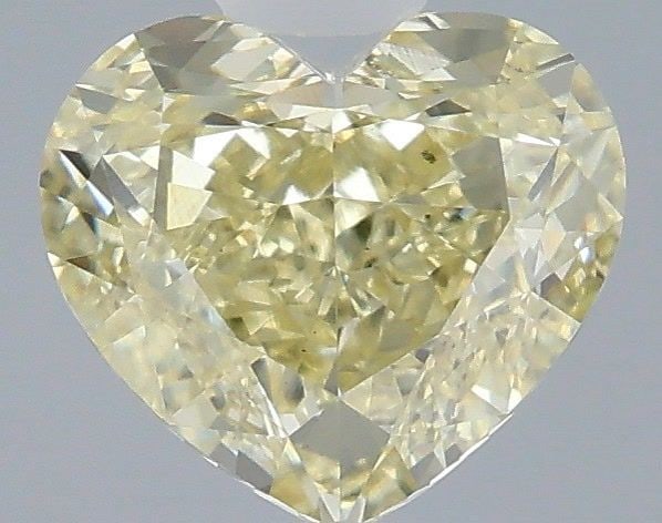 Loose Diamond - HEART 1.07ct Fancy Yellow VS1: Loose Diamond - HEART 1.07ct Fancy Yellow VS1 Source: This is a real non-mined Diamond that has been grown in a lab Shape: HEART Carats: 1.07 Color: Fancy Yellow Certification: IGI Video: