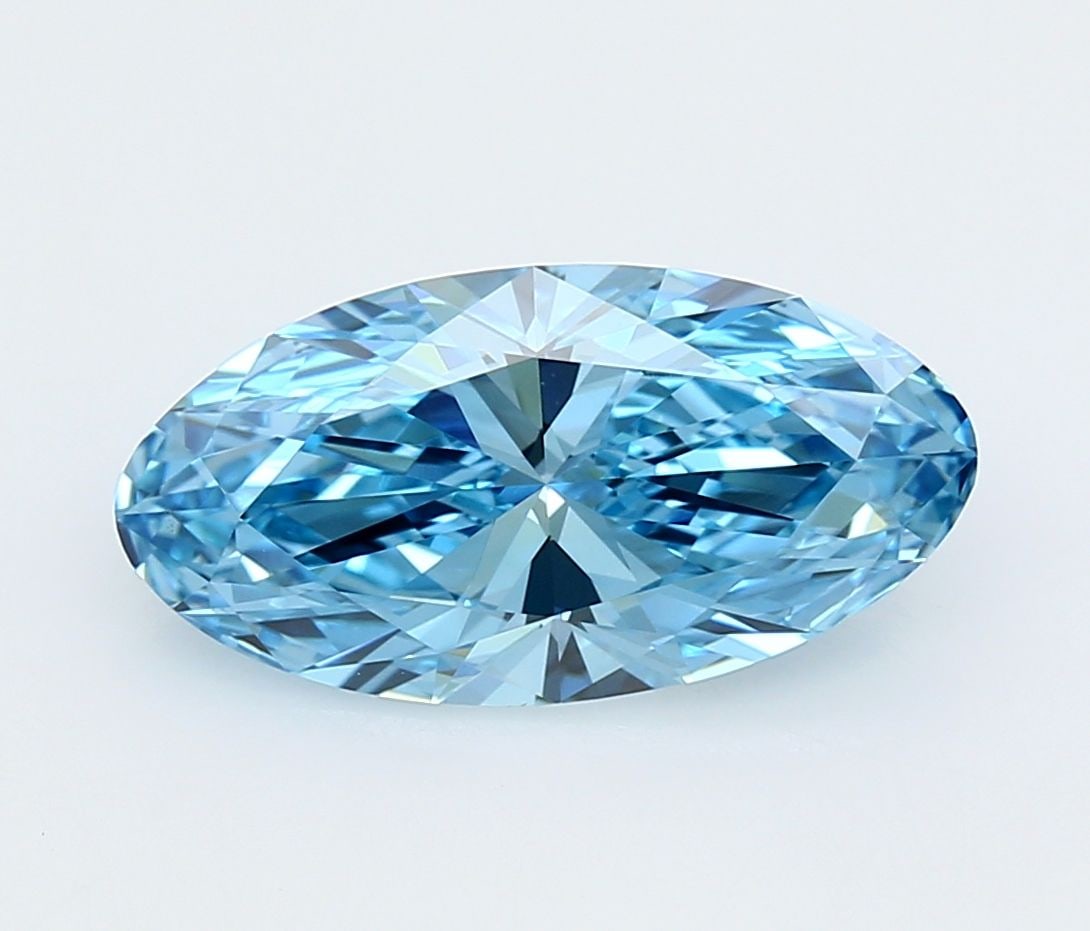 Loose Diamond - OVAL 3.03ct Fancy Vivid Blue VVS2: Loose Diamond - OVAL 3.03ct Fancy Vivid Blue VVS2 Source: This is a real non-mined Diamond that has been grown in a lab Shape: OVAL Carats: 3.03 Color: Fancy Vivid Blue Certification: IGI Video:
