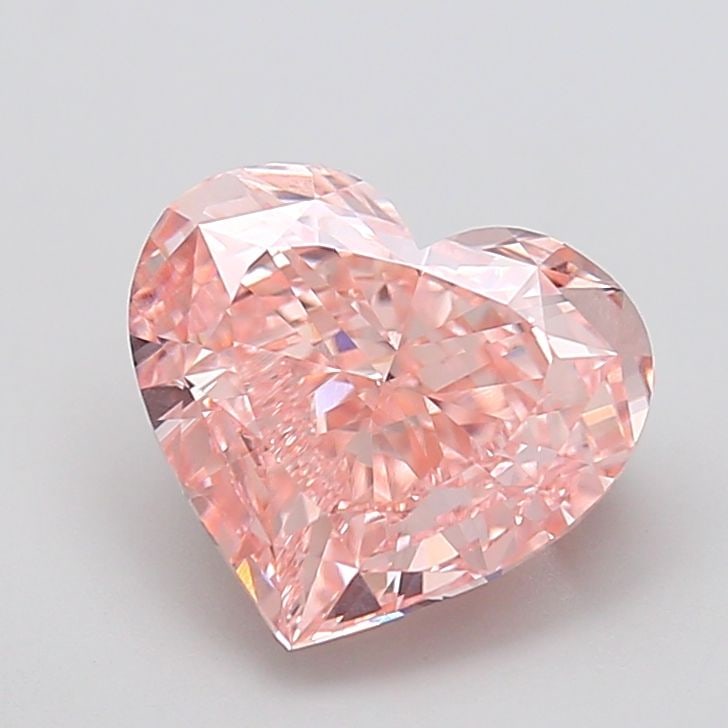 Loose Diamond - HEART 5.02ct Fancy Intense Pink VS1: Loose Diamond - HEART 5.02ct Fancy Intense Pink VS1 Source: This is a real non-mined Diamond that has been grown in a lab Shape: HEART Carats: 5.02 Color: Fancy Intense Pink Certification: IGI Video: