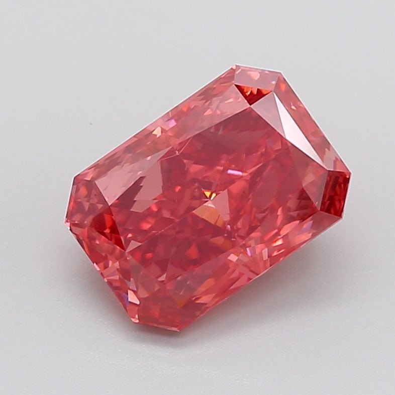 Loose Diamond - RADIANT 5.0ct Fancy Vivid Pink VS1: Loose Diamond - RADIANT 5.0ct Fancy Vivid Pink VS1 Source: This is a real non-mined Diamond that has been grown in a lab Shape: RADIANT Carats: 5.0 Color: Fancy Vivid Pink Certification: IGI Video: