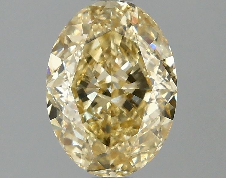 Loose Diamond - OVAL 2.04ct Fancy Intense Yellow VS1: Loose Diamond - OVAL 2.04ct Fancy Intense Yellow VS1 Source: This is a real non-mined Diamond that has been grown in a lab Shape: OVAL Carats: 2.04 Color: Fancy Intense Yellow Certification: IGI Video