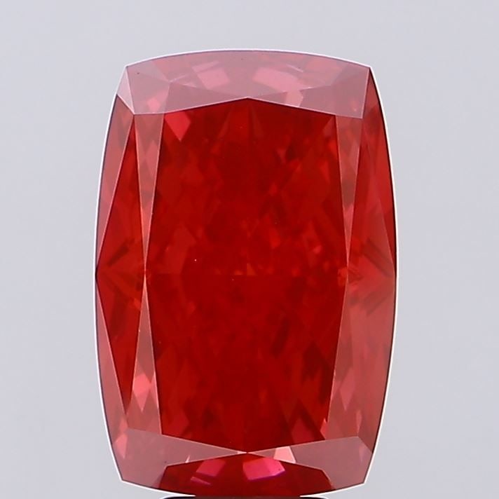 Loose Diamond - CUSHION MODIFIED 10.15ct Fancy Vivid Red VS1 (1 of 1)