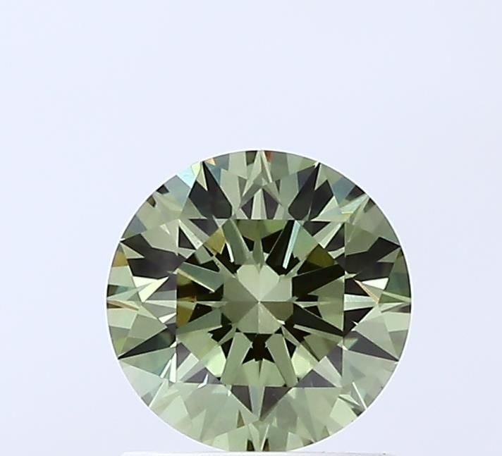 Loose Diamond - ROUND 1.07ct Fancy Vivid Green VS1: Loose Diamond - ROUND 1.07ct Fancy Vivid Green VS1 Source: This is a real non-mined Diamond that has been grown in a lab Shape: ROUND Carats: 1.07 Color: Fancy Vivid Green Certification: IGI Video:
