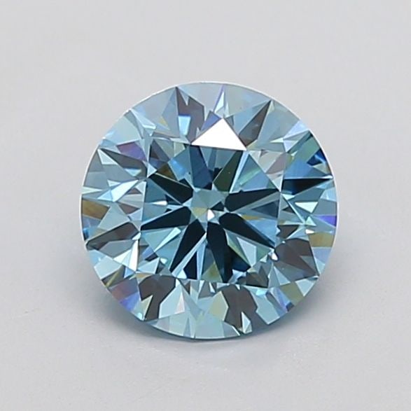 Ideal Loose Diamond - ROUND 2.12ct Fancy Vivid Blue VVS2: Ideal Loose Diamond - ROUND 2.12ct Fancy Vivid Blue VVS2 Source: This is a real non-mined Diamond that has been grown in a lab Shape: ROUND Carats: 2.12 Color: Fancy Vivid Blue Certification: IGI Vide