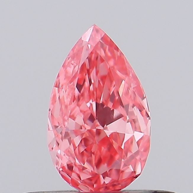 Loose Diamond - PEAR 0.29ct Fancy Vivid Pink VS1: Loose Diamond - PEAR 0.29ct Fancy Vivid Pink VS1 Source: This is a real non-mined Diamond that has been grown in a lab Shape: PEAR Carats: 0.29 Color: Fancy Vivid Pink Certification: NONE Video: