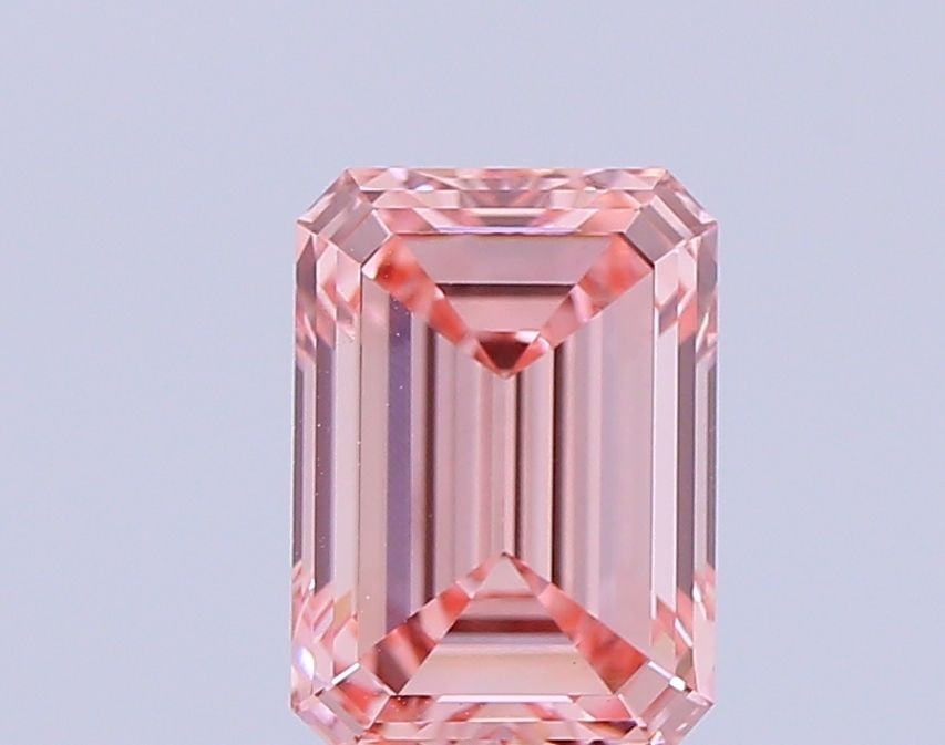 Loose Diamond - EMERALD 1.6ct Fancy Vivid Pink VVS2: Loose Diamond - EMERALD 1.6ct Fancy Vivid Pink VVS2 Source: This is a real non-mined Diamond that has been grown in a lab Shape: EMERALD Carats: 1.6 Color: Fancy Vivid Pink Certification: IGI Video: