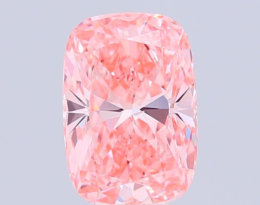 Loose Diamond - CUSHION MODIFIED 8.04ct Fancy Vivid Pink VVS2: Loose Diamond - CUSHION MODIFIED 8.04ct Fancy Vivid Pink VVS2 Source: This is a real non-mined Diamond that has been grown in a lab Shape: CUSHION MODIFIED Carats: 8.04 Color: Fancy Vivid Pink Certifi