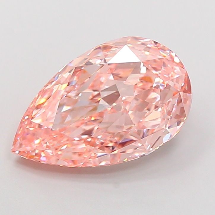 Loose Diamond - PEAR 5.09ct Fancy Intense Pink VS1: Loose Diamond - PEAR 5.09ct Fancy Intense Pink VS1 Source: This is a real non-mined Diamond that has been grown in a lab Shape: PEAR Carats: 5.09 Color: Fancy Intense Pink Certification: IGI Video: