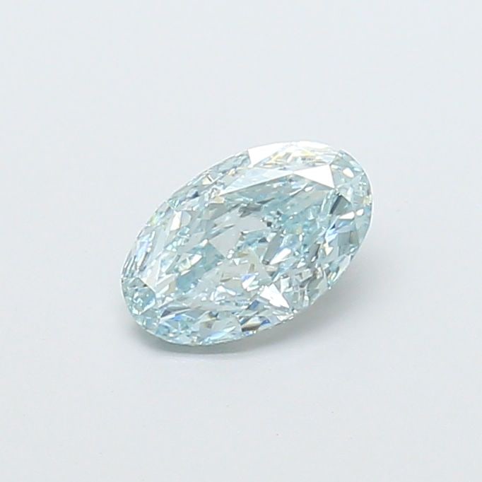 Loose Diamond - OVAL 1.02ct Fancy Vivid Blue Green VS1: Loose Diamond - OVAL 1.02ct Fancy Vivid Blue Green VS1 Source: This is a real non-mined Diamond that has been grown in a lab Shape: OVAL Carats: 1.02 Color: Fancy Vivid Blue Green Certification: IGI V