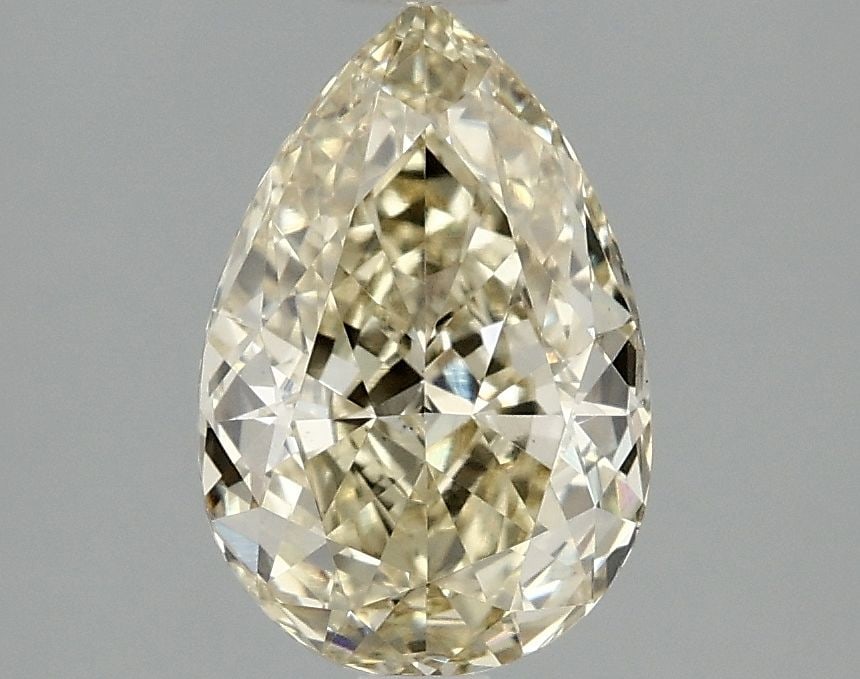 Loose Diamond - PEAR 2.08ct Fancy Yellow VS1: Loose Diamond - PEAR 2.08ct Fancy Yellow VS1 Source: This is a real non-mined Diamond that has been grown in a lab Shape: PEAR Carats: 2.08 Color: Fancy Yellow Certification: IGI Video: