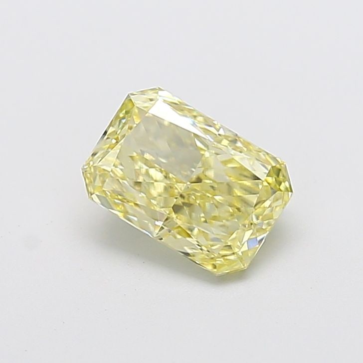 Loose Diamond - RADIANT 1.61ct Fancy Yellow VVS2: Loose Diamond - RADIANT 1.61ct Fancy Yellow VVS2 Source: This is a real non-mined Diamond that has been grown in a lab Shape: RADIANT Carats: 1.61 Color: Fancy Yellow Certification: IGI Video: