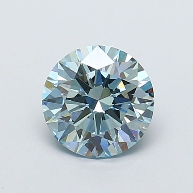 Ideal Loose Diamond - ROUND 1.24ct Fancy Vivid Blue VVS2: Ideal Loose Diamond - ROUND 1.24ct Fancy Vivid Blue VVS2 Source: This is a real non-mined Diamond that has been grown in a lab Shape: ROUND Carats: 1.24 Color: Fancy Vivid Blue Certification: IGI Vide