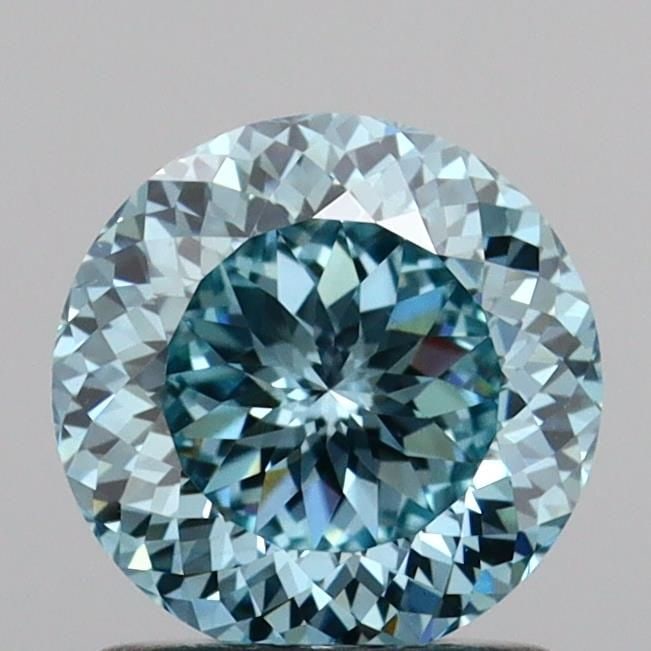 Loose Diamond - ROUND 1.27ct Fancy Intense Blue VS1: Loose Diamond - ROUND 1.27ct Fancy Intense Blue VS1 Source: This is a real non-mined Diamond that has been grown in a lab Shape: ROUND Carats: 1.27 Color: Fancy Intense Blue Certification: IGI Video: