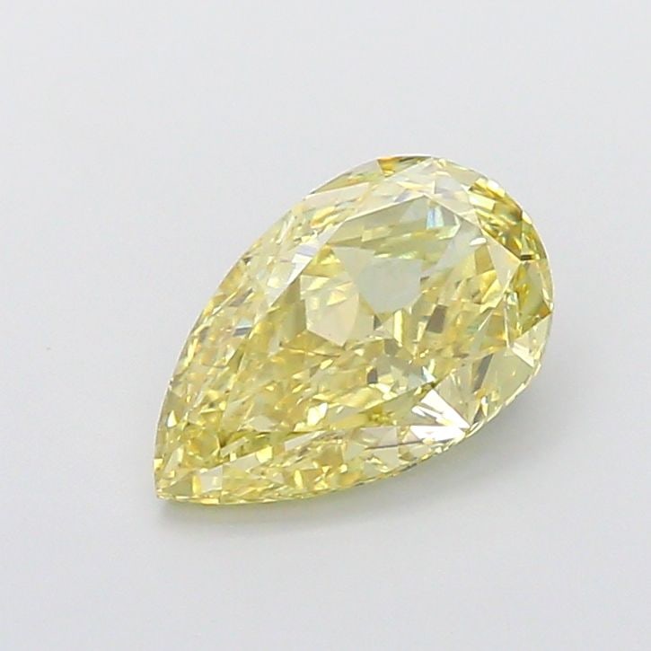 Loose Diamond - PEAR 5.08ct Fancy Intense Yellow VS1: Loose Diamond - PEAR 5.08ct Fancy Intense Yellow VS1 Source: This is a real non-mined Diamond that has been grown in a lab Shape: PEAR Carats: 5.08 Color: Fancy Intense Yellow Certification: IGI Video