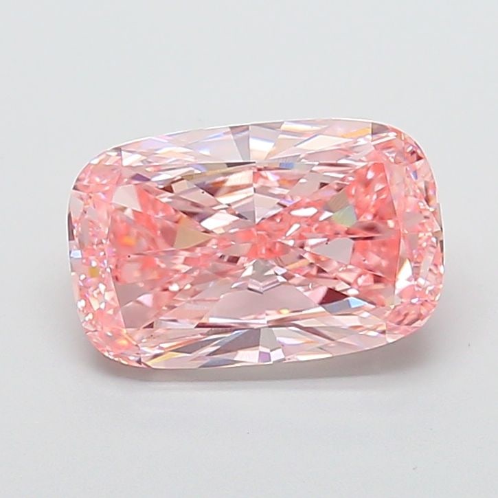 Loose Diamond - CUSHION MODIFIED 5.0ct Fancy Intense Pink VS1: Loose Diamond - CUSHION MODIFIED 5.0ct Fancy Intense Pink VS1 Source: This is a real non-mined Diamond that has been grown in a lab Shape: CUSHION MODIFIED Carats: 5.0 Color: Fancy Intense Pink Certif