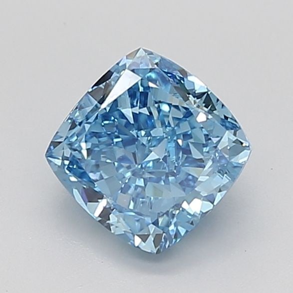 Loose Diamond - CUSHION MODIFIED 2.72ct Fancy Vivid Blue VS1: Loose Diamond - CUSHION MODIFIED 2.72ct Fancy Vivid Blue VS1 Source: This is a real non-mined Diamond that has been grown in a lab Shape: CUSHION MODIFIED Carats: 2.72 Color: Fancy Vivid Blue Certific