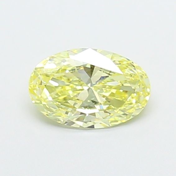 Loose Diamond - OVAL 0.57ct Fancy Intense Yellow VS1: Loose Diamond - OVAL 0.57ct Fancy Intense Yellow VS1 Source: This is a real non-mined Diamond that has been grown in a lab Shape: OVAL Carats: 0.57 Color: Fancy Intense Yellow Certification: IGI The D