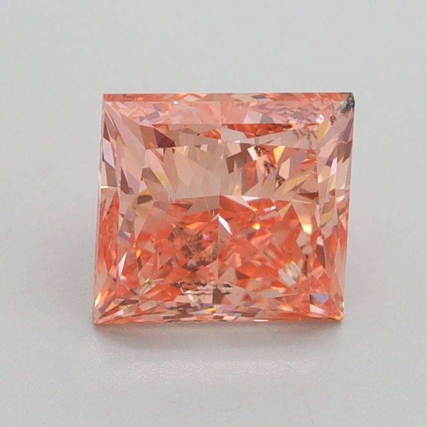 Loose Diamond - PRINCESS 2.01ct Fancy Vivid Pink SI1: Loose Diamond - PRINCESS 2.01ct Fancy Vivid Pink SI1 Source: This is a real non-mined Diamond that has been grown in a lab Shape: PRINCESS Carats: 2.01 Color: Fancy Vivid Pink Certification: IGI Video