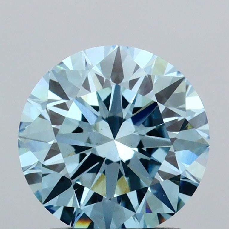 Ideal Loose Diamond - ROUND 1.5ct Fancy Vivid Blue VS1: Ideal Loose Diamond - ROUND 1.5ct Fancy Vivid Blue VS1 Source: This is a real non-mined Diamond that has been grown in a lab Shape: ROUND Carats: 1.5 Color: Fancy Vivid Blue Certification: IGI Video: