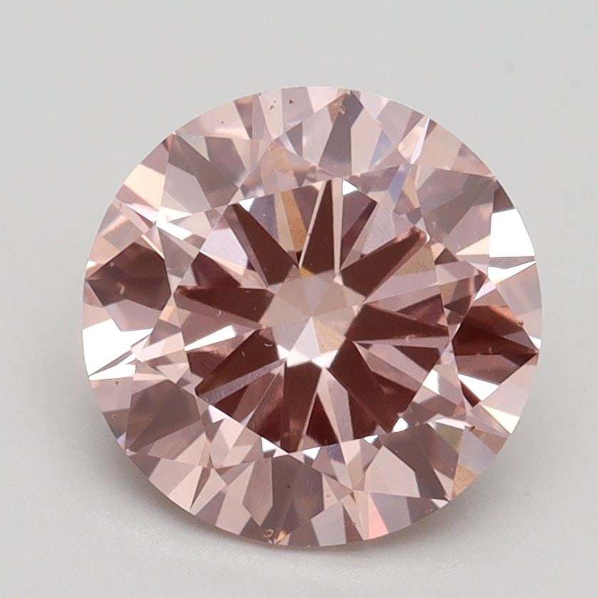 Loose Diamond - ROUND 2.29ct Fancy Intense Pink VS2: Loose Diamond - ROUND 2.29ct Fancy Intense Pink VS2 Source: This is a real non-mined Diamond that has been grown in a lab Shape: ROUND Carats: 2.29 Color: Fancy Intense Pink Certification: IGI Video: