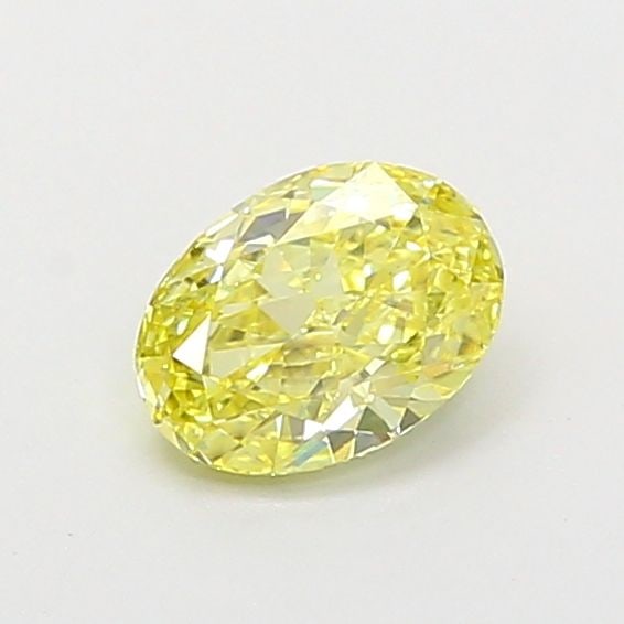 Loose Diamond - OVAL 0.63ct Fancy Intense Yellow VS2: Loose Diamond - OVAL 0.63ct Fancy Intense Yellow VS2 Source: This is a real non-mined Diamond that has been grown in a lab Shape: OVAL Carats: 0.63 Color: Fancy Intense Yellow Certification: IGI The D
