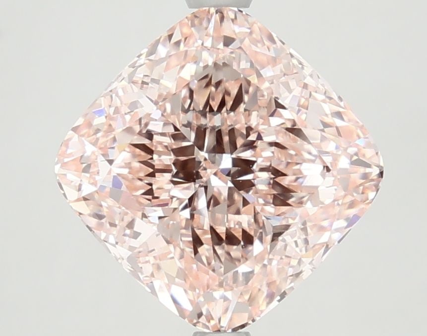 Loose Diamond - CUSHION MODIFIED 4.15ct Fancy Vivid Pink VS1: Loose Diamond - CUSHION MODIFIED 4.15ct Fancy Vivid Pink VS1 Source: This is a real non-mined Diamond that has been grown in a lab Shape: CUSHION MODIFIED Carats: 4.15 Color: Fancy Vivid Pink Certific