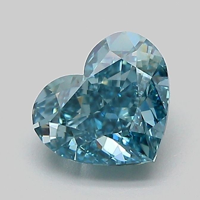 Loose Diamond - HEART 1.33ct Fancy Vivid Blue VVS2: Loose Diamond - HEART 1.33ct Fancy Vivid Blue VVS2 Source: This is a real non-mined Diamond that has been grown in a lab Shape: HEART Carats: 1.33 Color: Fancy Vivid Blue Certification: IGI Video: