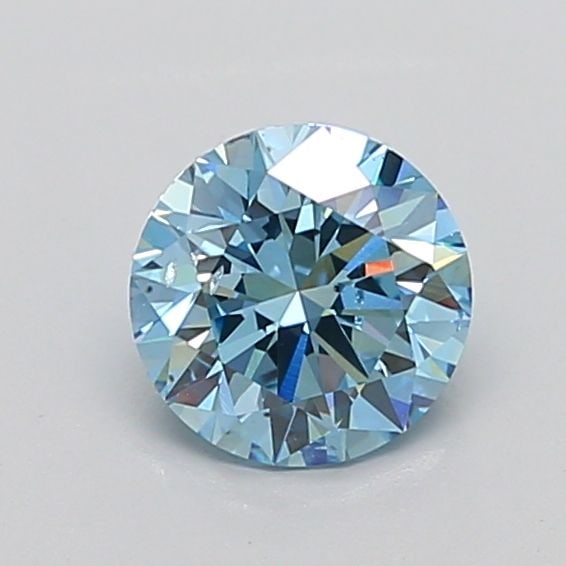 Ideal Loose Diamond - ROUND 1.51ct Fancy Vivid Blue SI1: Ideal Loose Diamond - ROUND 1.51ct Fancy Vivid Blue SI1 Source: This is a real non-mined Diamond that has been grown in a lab Shape: ROUND Carats: 1.51 Color: Fancy Vivid Blue Certification: IGI Video
