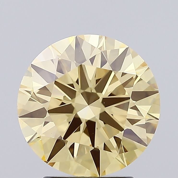 Ideal Loose Diamond - ROUND 3.03ct Fancy Intense Brownish Yellow VS1: Ideal Loose Diamond - ROUND 3.03ct Fancy Intense Brownish Yellow VS1 Source: This is a real non-mined Diamond that has been grown in a lab Shape: ROUND Carats: 3.03 Color: Fancy Intense Brownish Yello
