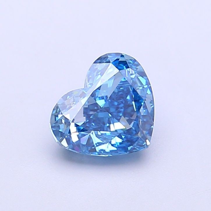 Loose Diamond - HEART 1.09ct Fancy Vivid Blue VS2: Loose Diamond - HEART 1.09ct Fancy Vivid Blue VS2 Source: This is a real non-mined Diamond that has been grown in a lab Shape: HEART Carats: 1.09 Color: Fancy Vivid Blue Certification: IGI Video: