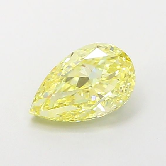 Loose Diamond - PEAR 1.01ct Fancy Yellow VS2: Loose Diamond - PEAR 1.01ct Fancy Yellow VS2 Source: This is a real non-mined Diamond that has been grown in a lab Shape: PEAR Carats: 1.01 Color: Fancy Yellow Certification: IGI Video: